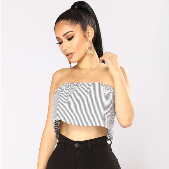 Fashion Nova Abella Tube Top - Picture 1 of 12